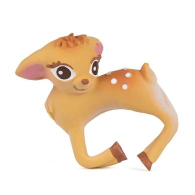 Игрушка-прорезыватель Oli & Carol Олененок Олив 8437015928623, Коричневый