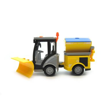 Игрушечная снегоуборочная машина инерционная (свет, звук), 1:16 WY681A