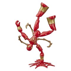 Ігрова фігурка героя фільму &laquo;Людина павук&raquo; серії &laquo;Bend and Flex&raquo; Iron Spider 15 см Marvel E8972