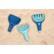 Игровой набор для песка и снега Quut Raki синий совочек и голубые грабельки 170884