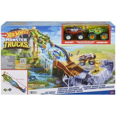 Игровой набор Гонки титанов серии Monster Trucks Hot Wheels HGV12