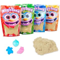 Кінетичний пісок STRATEG Magic sand в пакеті 39402-1 класичний, 0,350 кг