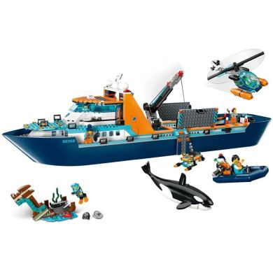 Конструктор Арктический исследовательский корабль LEGO City 60368