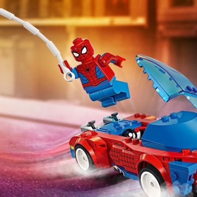 Конструктор Автомобіль для перегонів Людини-Павука й Зелений Гоблін з отрутою Венома LEGO Super Hero 76279