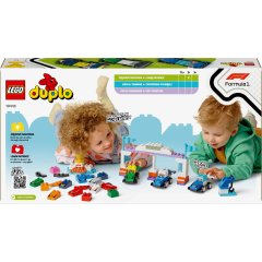 Конструктор Автомобілі для перегонів і пілоти команд Формули-1 LEGO DUPLO Town 10445