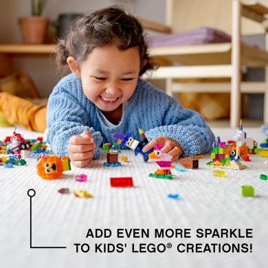 Конструктор LEGO Classic Прозрачные кубики для творчества 500 деталей 11013