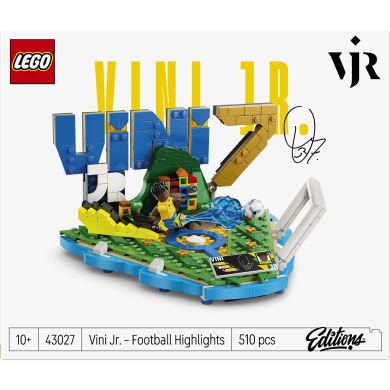 Конструктор Вінісіус Жуніор &mdash; найкращі моменти футбольних матчів Lego Editions Football 43027
