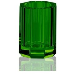 Хрустальный стакан зеленый DECOR WALTHER KRISTALL 0923996