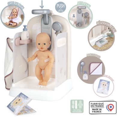 lгровий набiр Душова кабiна з подачею води та аксес., 47хЗ0х31 см SMOBY TOYS 220382