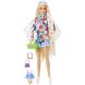 Лялька Barbie Барбі Екстра у квітковому образі HDJ45