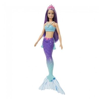 Лялька Русалка з пурпуровим волоссям серії Дрімтопія Barbie Barbie HGR10