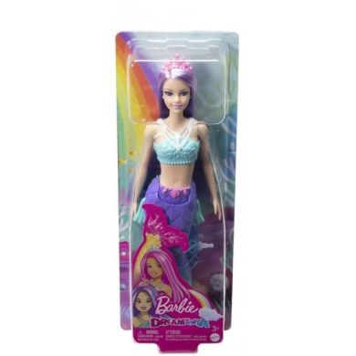 Лялька Русалка з пурпуровим волоссям серії Дрімтопія Barbie Barbie HGR10