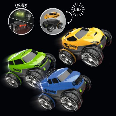 Машинка до треку Flextrem зі світл. ефектами та знімним корпусом, 3 види 10 x 8 SMOBY TOYS 180903