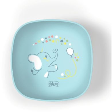 Миска для кормления с крышкой от 6 месяцев, цв.25 ​​Chicco 16001.25, Голубой