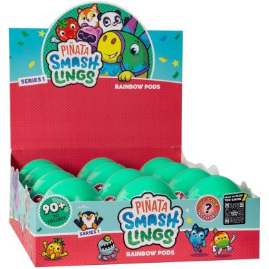 Набір фігурок в яйці PINATA SMASHLINGS ВЕСЕЛІ ГЕРОЇ (2 фігурки, в асорт.) SL2009