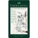Набор графитных карандашей Faber-Castell 9000 12 шт 5В-5Н 1471