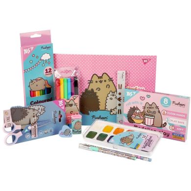 Набір канцелярії № 5 YES Pusheen 11 предметів 450216