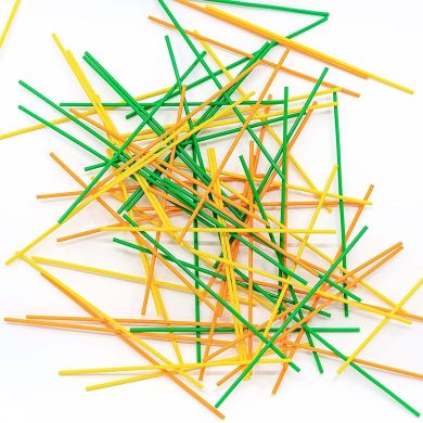 Набір стрижнів для 3D-ручки 3Doodler Start МІКС (75 шт: помаранчевий, жовтий, зелений) 3DS-ECO-MIX2-75