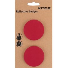 Набор иконок светоотражающих, малиновый Kite K23-107-5
