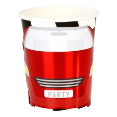 Одноразові склянки Talking Tables Party Racer паперові 8 шт. RACE-CUP-CAR