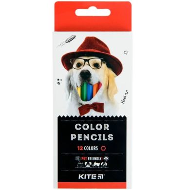 Карандаши цветные 12 шт. Kite Dogs K22-051-1 K22-051-1