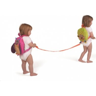 Кольоровий м'який рюкзак Oops Bear 3D для дітей від 18м+ 23x23x6 Коричневий 30006.11