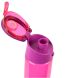 Пляшечка для води, 550 мл, темно-рожева Kite K22-401-04, Рожевий