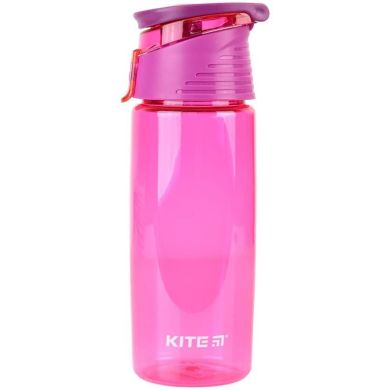 Пляшечка для води, 550 мл, темно-рожева Kite K22-401-04, Рожевий