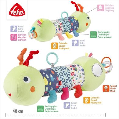 Розвивальна Гусениця 48 cm Fehn 55436