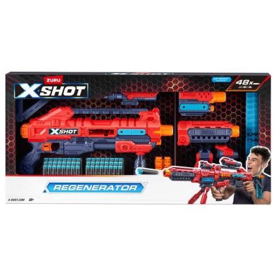 X-Shot Набір швидкострільних бластерів Excel Regenerator (48 патронів), арт. 36173R